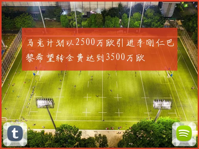 马竞计划以2500万欧引进李刚仁巴黎希望转会费达到3500万欧